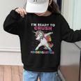 I'm Ready To Crush Kindergarten Unicorn Back To School Graphic Kid Sweatshirt