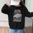 Kids Future Doctor 1st Grade Student Back To School Boy Kids Graphic Kid Sweatshirt Kids Future Doctor 1st Grade Student Back To School Boy Kids Graphic Kid Sweatshirt