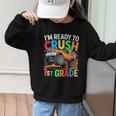 Kids I'm Ready To Crush 1st Grade Shirt Back To School Boy Graphic Kid Sweatshirt Kids I'm Ready To Crush 1st Grade Shirt Back To School Boy Graphic Kid Sweatshirt