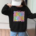 Kindergarten Coquette Bow Back To School Kinder Girl Kids Graphic Kid Sweatshirt Kindergarten Coquette Bow Back To School Kinder Girl Kids Graphic Kid Sweatshirt