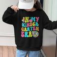 In My Kindergarten Era Groovy Back To School Graphic Kid Sweatshirt In My Kindergarten Era Groovy Back To School Graphic Kid Sweatshirt