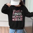 Little Miss Second Grade Back To School 2nd Grader Student Graphic Kid Sweatshirt Little Miss Second Grade Back To School 2nd Grader Student Graphic Kid Sweatshirt
