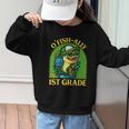 O-Fish-Ally In 1st Grade Back To School Fish Graphic Kid Sweatshirt