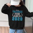 Official Freshman Future Class Of 2028 Back To School Graphic Kid Sweatshirt