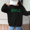 Owls Back To School Spirit G Graphic Kid Sweatshirt Owls Back To School Spirit G Graphic Kid Sweatshirt