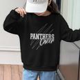 Panthers Cheer Back To School Cheerleading Team Spirit Graphic Kid Sweatshirt Panthers Cheer Back To School Cheerleading Team Spirit Graphic Kid Sweatshirt