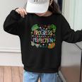 Progress Over Perfection Back To School Tee Graphic Kid Sweatshirt Progress Over Perfection Back To School Tee Graphic Kid Sweatshirt