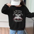 A Reader Without Their Book Is a Tragedy Back To School Graphic Kid Sweatshirt A Reader Without Their Book Is a Tragedy Back To School Graphic Kid Sweatshirt
