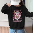 Ready To 3rd Grade Axolotl Questions Back To School Girls Graphic Kid Sweatshirt Ready To 3rd Grade Axolotl Questions Back To School Girls Graphic Kid Sweatshirt