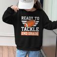 Ready To Tackle 2nd Grade Back To School Kids Football Graphic Kid Sweatshirt Ready To Tackle 2nd Grade Back To School Kids Football Graphic Kid Sweatshirt