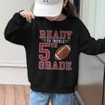 Ready To Tackle 5th Grade Back To School First Day Of School Graphic Kid Sweatshirt