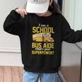 School Bus Aide Back To School Transport Bus Aide Graphic Kid Sweatshirt School Bus Aide Back To School Transport Bus Aide Graphic Kid Sweatshirt