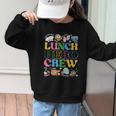 School Lunch Hero Squad Crew Back To School Women Men Graphic Kid Sweatshirt School Lunch Hero Squad Crew Back To School Women Men Graphic Kid Sweatshirt