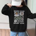 Second Grade Dream Team Back To School Boho Flower 2nd Grade Graphic Kid Sweatshirt Second Grade Dream Team Back To School Boho Flower 2nd Grade Graphic Kid Sweatshirt