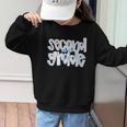 Second Grade Student Back To School Pastel Floral Bow Graphic Kid Sweatshirt Second Grade Student Back To School Pastel Floral Bow Graphic Kid Sweatshirt