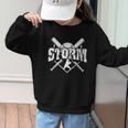 Storm Baseball Back To School Spirit Graphic Kid Sweatshirt Storm Baseball Back To School Spirit Graphic Kid Sweatshirt
