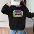 Straight Outta Summer Back To School First Day Fall Autumn Graphic Kid Sweatshirt