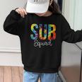 Sub Squad For Work Tie Dye Back To School Appreciation Day Graphic Kid Sweatshirt Sub Squad For Work Tie Dye Back To School Appreciation Day Graphic Kid Sweatshirt