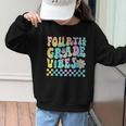 Tie Dye 4th Grade Vibes Fourth Grade Retro Back To School Graphic Kid Sweatshirt Tie Dye 4th Grade Vibes Fourth Grade Retro Back To School Graphic Kid Sweatshirt