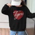 Tigers Heart Back To School Spirit M Graphic Kid Sweatshirt