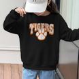 Tigers School Spirit Back To School O Graphic Kid Sweatshirt Tigers School Spirit Back To School O Graphic Kid Sweatshirt