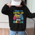 Time To Level Up 5th Grade Video Gamer Kids Back To School Graphic Kid Sweatshirt