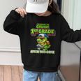 Video GameRex Dinosaur 1st Grade Back To School Boy Graphic Kid Sweatshirt Video GameRex Dinosaur 1st Grade Back To School Boy Graphic Kid Sweatshirt
