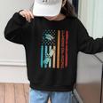 Vintage Class Of 2030 Graduation Back To School USA Flag Graphic Kid Sweatshirt Vintage Class Of 2030 Graduation Back To School USA Flag Graphic Kid Sweatshirt