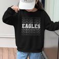 Vintage Eagles High School Go Eagles Pride Back To School Graphic Kid Sweatshirt Vintage Eagles High School Go Eagles Pride Back To School Graphic Kid Sweatshirt