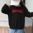 Warriors Back To School Spirit R Graphic Kid Sweatshirt Warriors Back To School Spirit R Graphic Kid Sweatshirt