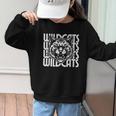 Wildcats School Spirit Team Wildcat Go Back To School Graphic Kid Sweatshirt