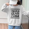 1st Day Of 3rd Grade Vibes Retro Girls Back To School Boys Graphic Kid Sweatshirt 1st Day Of 3rd Grade Vibes Retro Girls Back To School Boys Graphic Kid Sweatshirt