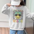 1st Grade Vibes Smile Face Back To School First Grade Graphic Kid Sweatshirt 1st Grade Vibes Smile Face Back To School First Grade Graphic Kid Sweatshirt