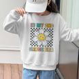 In My 2nd Grade Era Retro Groovy Second Grade Back To School Graphic Kid Sweatshirt