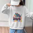3rd Grade Back To School Kids Ready To Crush Third Grade Premium Tri-Blend Graphic Kid Sweatshirt