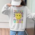 5th Grade Vibes Girls Smile Face Back To School Fifth Grade Graphic Kid Sweatshirt 5th Grade Vibes Girls Smile Face Back To School Fifth Grade Graphic Kid Sweatshirt