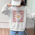 70s Groovy 1st Grade Back To School First Day Of First Grade Graphic Kid Sweatshirt 70s Groovy 1st Grade Back To School First Day Of First Grade Graphic Kid Sweatshirt