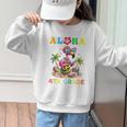 Aloha Fourth Grade Flamingo Hawaii Back To School Kids Girl Premium Tri-Blend Graphic Kid Sweatshirt Aloha Fourth Grade Flamingo Hawaii Back To School Kids Girl Premium Tri-Blend Graphic Kid Sweatshirt