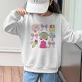 Back To School Coquette School Bus Pencil Graphic Kid Sweatshirt Back To School Coquette School Bus Pencil Graphic Kid Sweatshirt