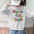 Back To School Girls Boys First Day Of Kindergarten Graphic Kid Sweatshirt Back To School Girls Boys First Day Of Kindergarten Graphic Kid Sweatshirt
