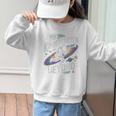 Back To School To Kindergarten And Beyond Astronaut In Space Premium Tri-Blend Graphic Kid Sweatshirt