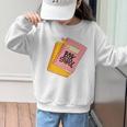 Back To School Notebook And Pencil Graphic Design Premium Tri-Blend Graphic Kid Sweatshirt