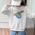 Back To School Seventh Grade Sloth Hanging Out In 7th Grade Performance Graphic Kid Sweatshirt Back To School Seventh Grade Sloth Hanging Out In 7th Grade Performance Graphic Kid Sweatshirt
