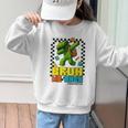 Bruh We Back Kindergarten Back To School Gamer Dabbing Boy Graphic Kid Sweatshirt Bruh We Back Kindergarten Back To School Gamer Dabbing Boy Graphic Kid Sweatshirt