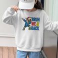 Bruh We Back To School Dabbing First Day Of School Graphic Kid Sweatshirt