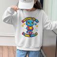 Cat Rocking In My School Shoes Fun Back To School Kids Boys Performance Graphic Kid Sweatshirt