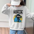 Classroom Ninja Academics In Disguise Back To School Student Graphic Kid Sweatshirt