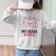 Cute 3rd Grade Vibes Cat Kitten Lover Back To School Girls Graphic Kid Sweatshirt Cute 3rd Grade Vibes Cat Kitten Lover Back To School Girls Graphic Kid Sweatshirt