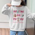 Cute Coquette Bows Assistant Principal Life Back To School Graphic Kid Sweatshirt Cute Coquette Bows Assistant Principal Life Back To School Graphic Kid Sweatshirt
