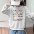 Cute Geese Silly Test Back To School Student Motivation Graphic Kid Sweatshirt Cute Geese Silly Test Back To School Student Motivation Graphic Kid Sweatshirt